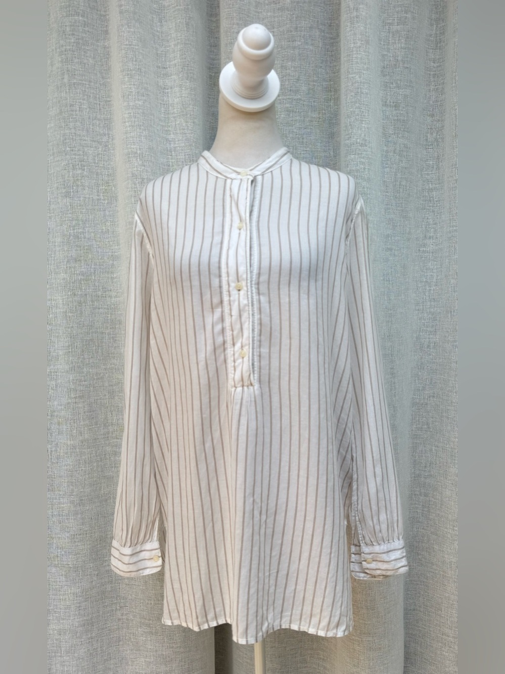Polo Jeans Ralph Lauren white striped blouse